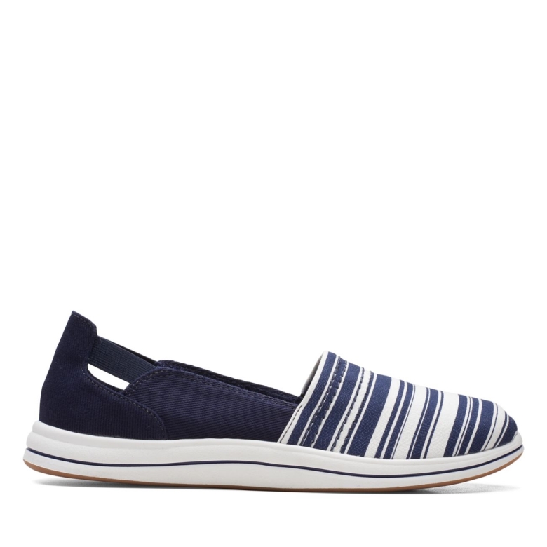 Clarks Marineblau/weißbreise Step Marineblau/weiß