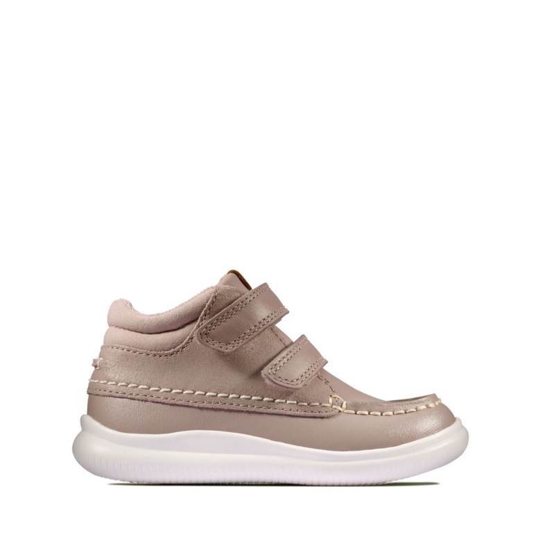 Clarks Rosa Kombileder Wappen Tuktu Kleinkind Rosa Kombileder