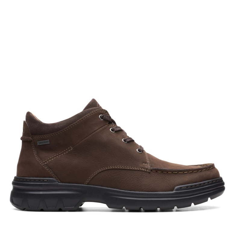 Clarks Rockie 2 Hi Gore-tex Braunes Nubukleder Braunes Nubukleder