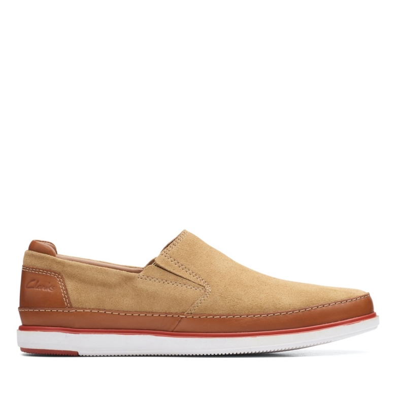 Clarks Sand Wildleder Bratton Step Sand Wildleder