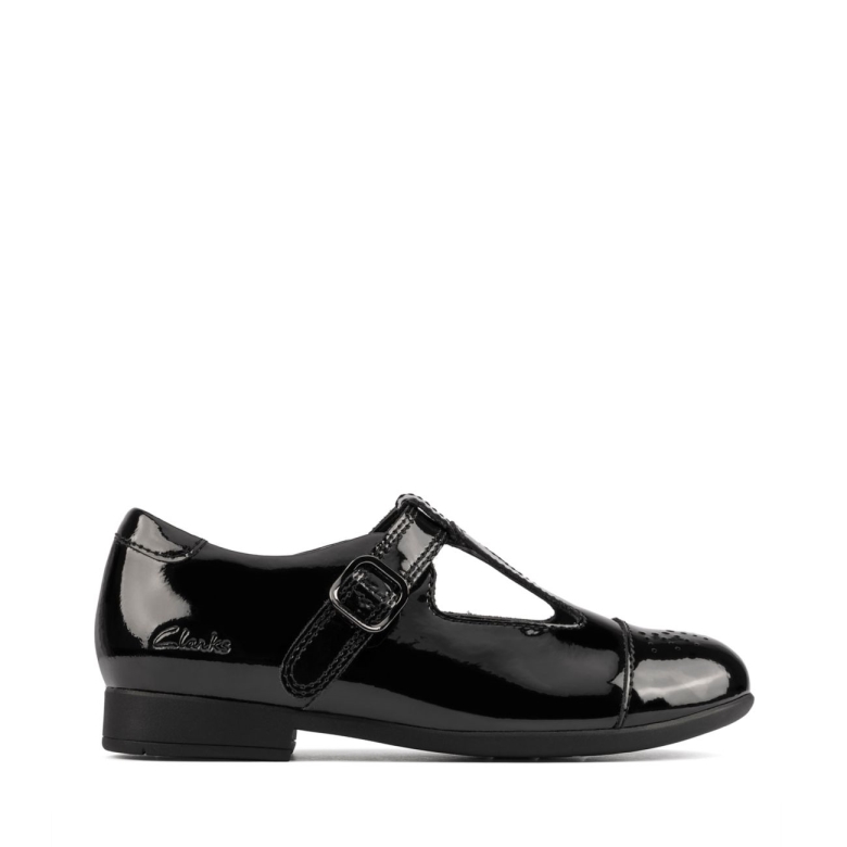 Clarks Scala Spirit Kid Mangel Schwarz Mangel Schwarz