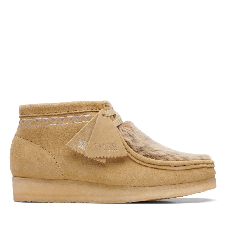Clarks Tan Interesse Wallabee Boot Tan Interesse