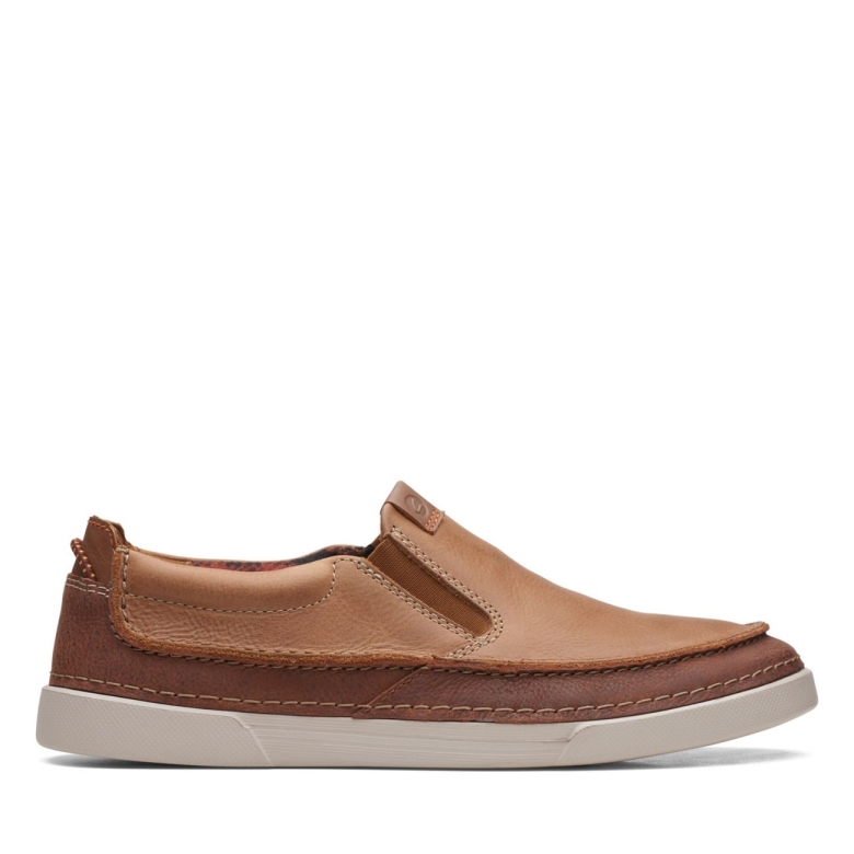 Clarks Tan Führer Gereld Step Tan Führer