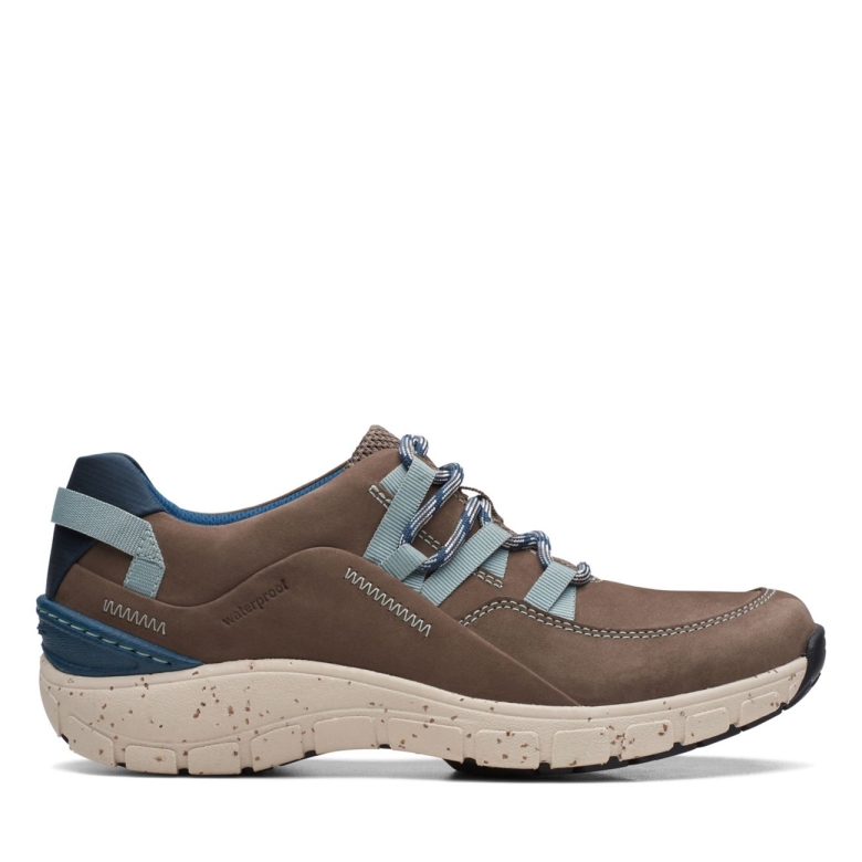 Clarks Taupe Combi Wave Sortiment Ap Taupe Combi