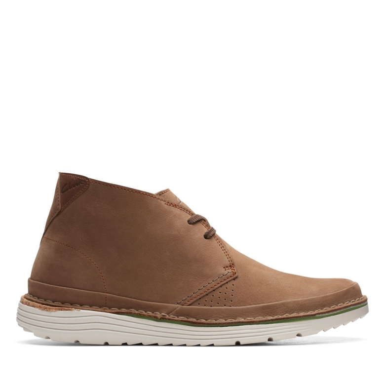 Clarks Taupe Nubuk B Runo Top Taupe Nubuk