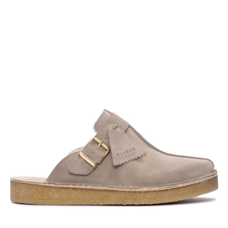 Clarks Trek Mule Sand Wlined Sde Sand Wlined Sde