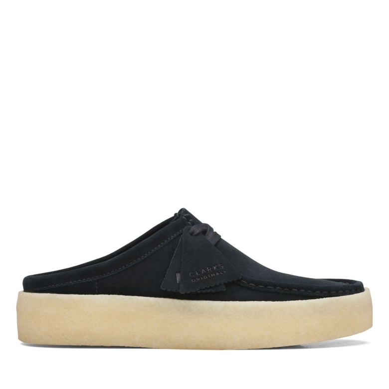 Clarks Wallabee Cup Lo Schwarz Gefüttert Sde Schwarz Gefüttert Sde