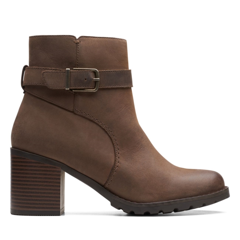 Clarkwell Hall Taupe Nubuk Clarks Taupe Nubuk