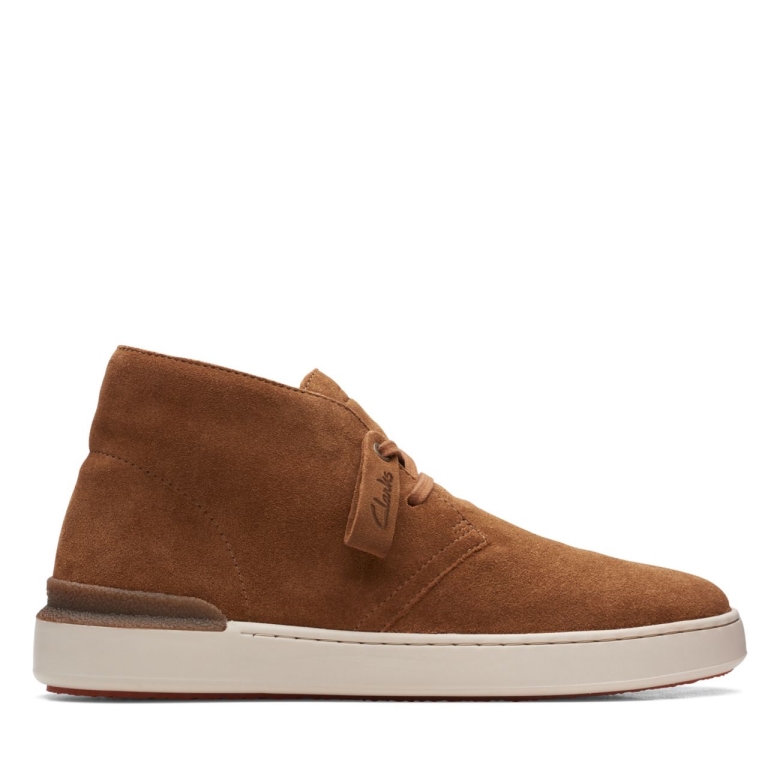 Cognac Wildleder Clarks Court Lite Wüstenstiefel Cognac Wildleder