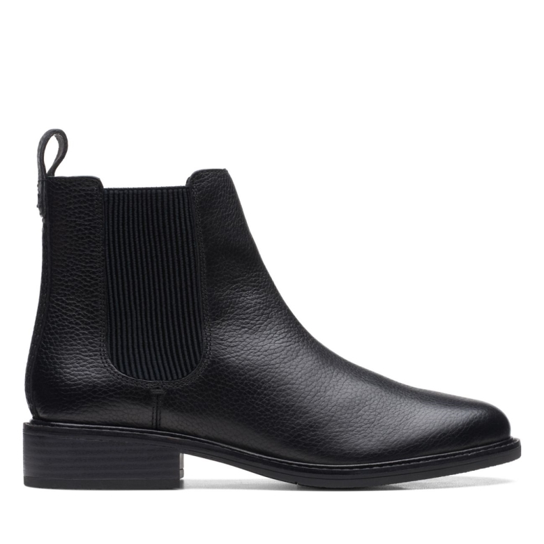 Cologne Arlo Schwarzes Leder Clarks Schwarzes Leder