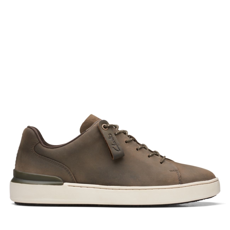 Court Lite Lace Olive Led Clarks Olive Led