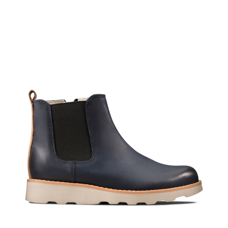 Krone Halo Kid Marineblaues Führer Marineblaues Führer Clarks