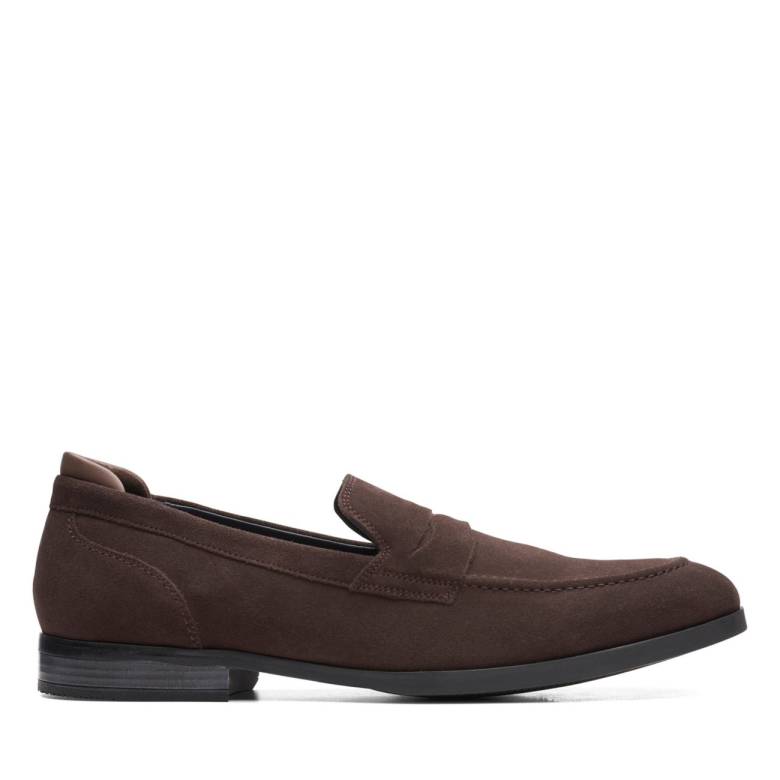 Dunkelbraunes Wildleder Bradish Ease Dunkelbraunes Wildleder Clarks