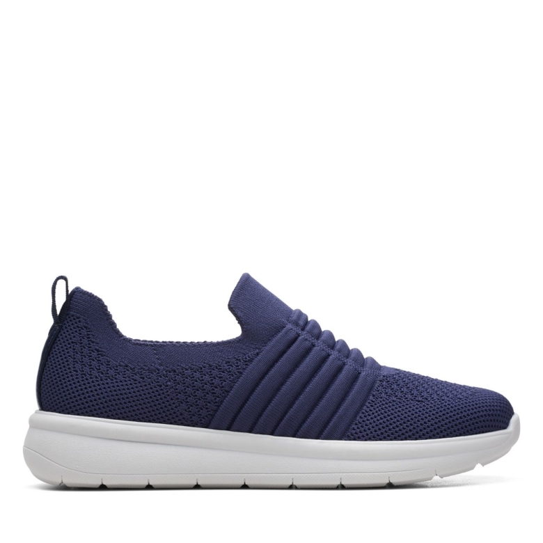Dunkelblauer Strick Ezera Walk Dunkelblauer Strick Clarks