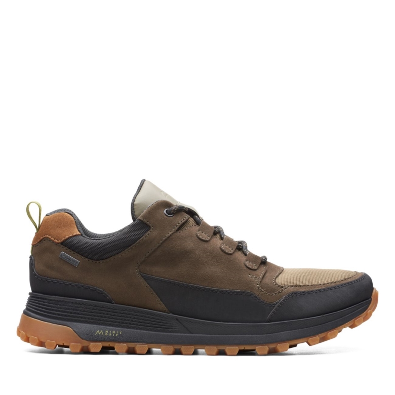 Dunkeloliv Van Clarks Atl Trek Lo Gore-tex Van Dunkeloliv