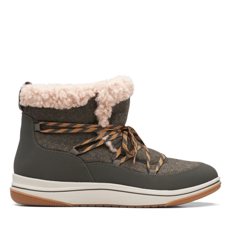 Kombi Dunkeloliv Clarks Breeze Glacier Kombi Dunkeloliv