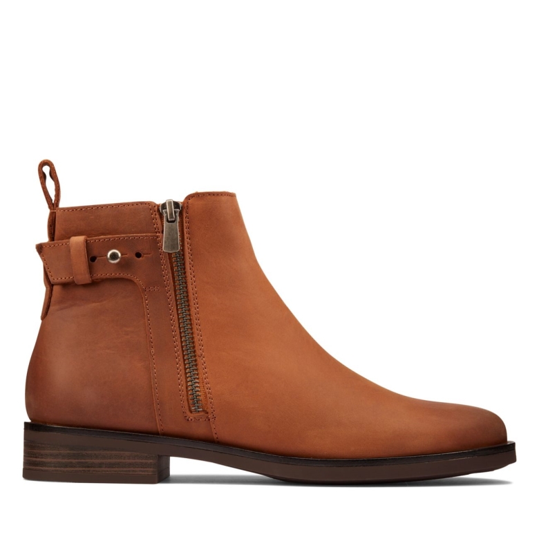 Dunkelbraunes Leder Memi Lo Dunkelbraunes Leder Clarks