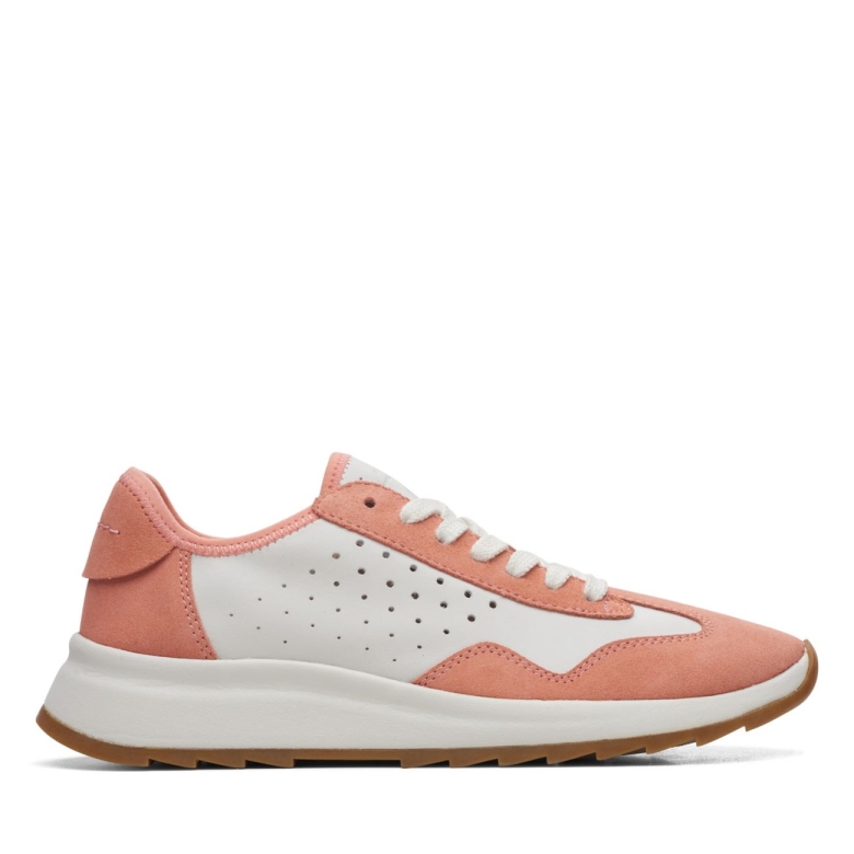 Dash Lite Lace Koralle/weiß Clarks Koralle/weiß