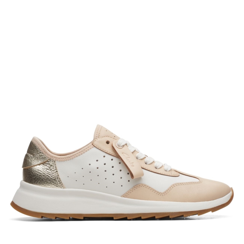 Dash Lite Lace Hellsand/weiß Hellsand/weiß Clarks