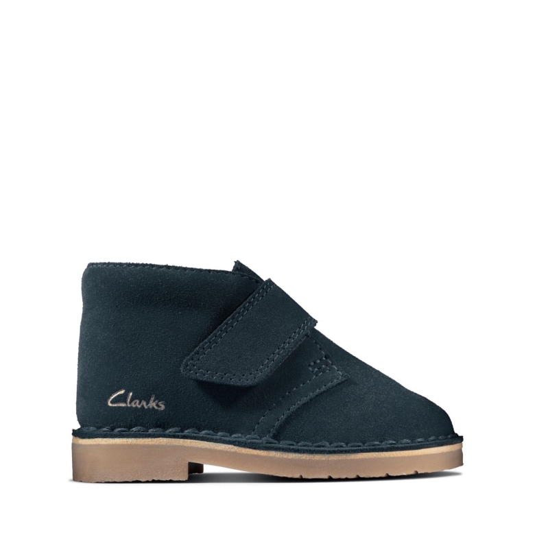 Desert Boot 2 Kleinkind Marineblaues Wildleder Marineblaues Wildleder Clarks