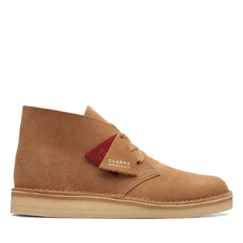 Wüstenkohle Dunkelsand Wildleder Clarks Dunkelsand Wildleder
