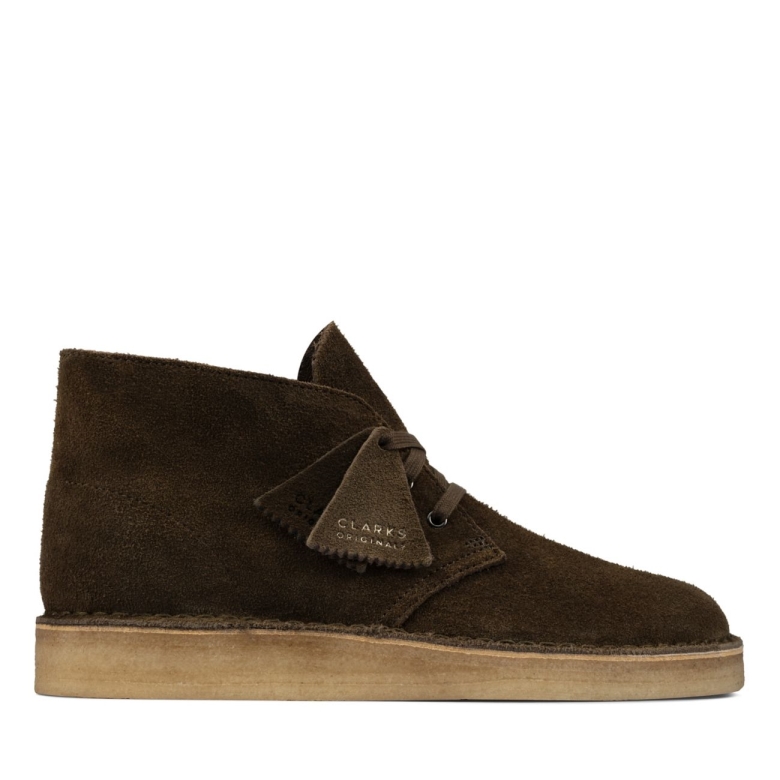 Desert Coal Olive Wildleder Clarks Olive Wildleder