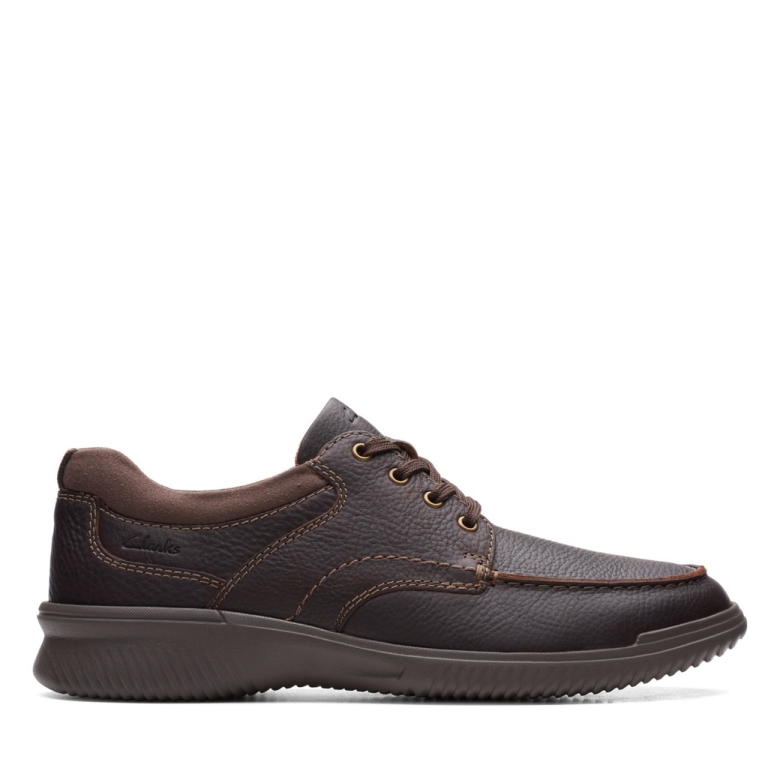 Donaway Rand Braunes Leder Braunes Leder Clarks