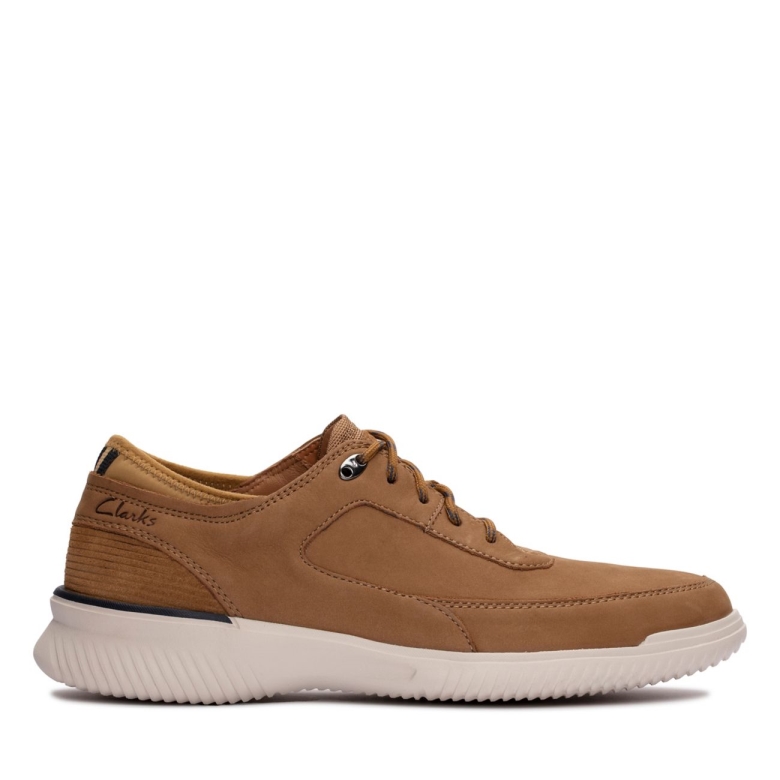 Donaway Schnürsenkel Dunkel Sand Nubuk Clarks Dunkel Sand Nubuk