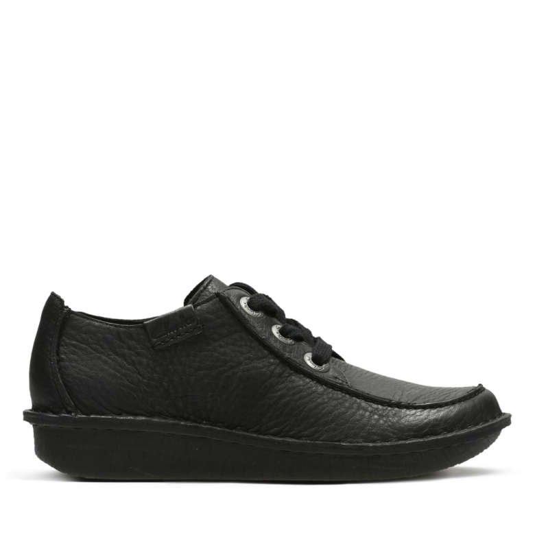 Fun Ny Dream Schwarzes Leder Schwarzes Leder Clarks