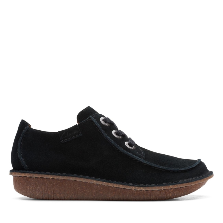 Fun Ny Dream Schwarzes Wildleder Clarks Schwarzes Wildleder