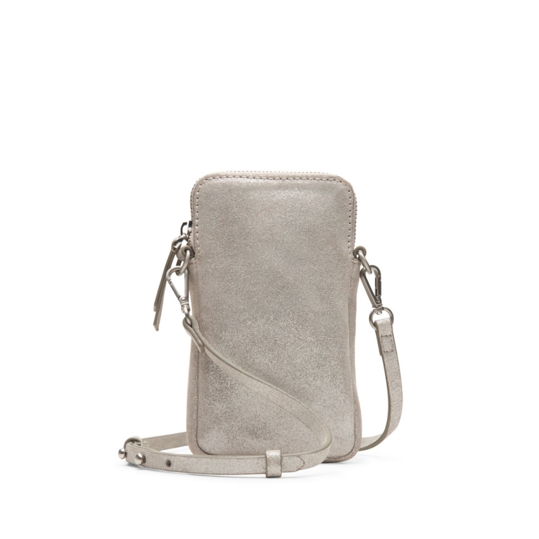 Grau Metallic Clarks Roslyn Telefon Grau Metallic