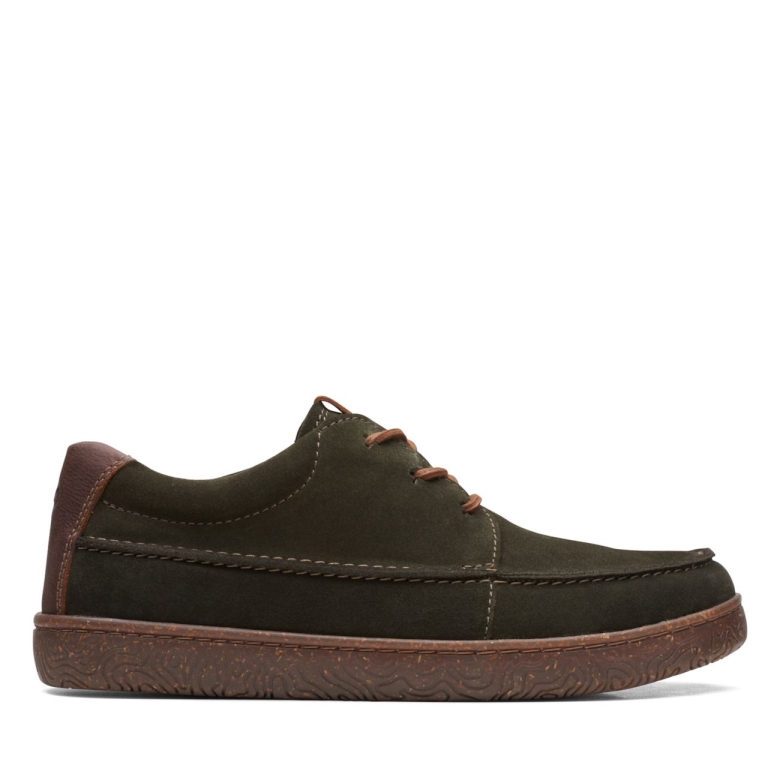 Hodson Moc Olive Wildleder Clarks Olive Wildleder