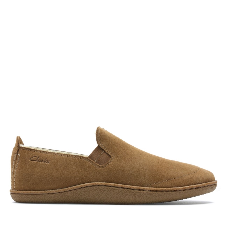 Home Mocc Hellbraunes Wildleder Clarks Hellbraunes Wildleder