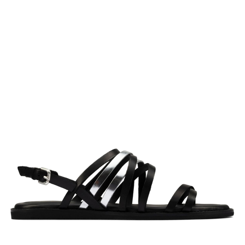 Karsea Knöchel Schwarzes Kombileder Schwarzes Kombileder Clarks