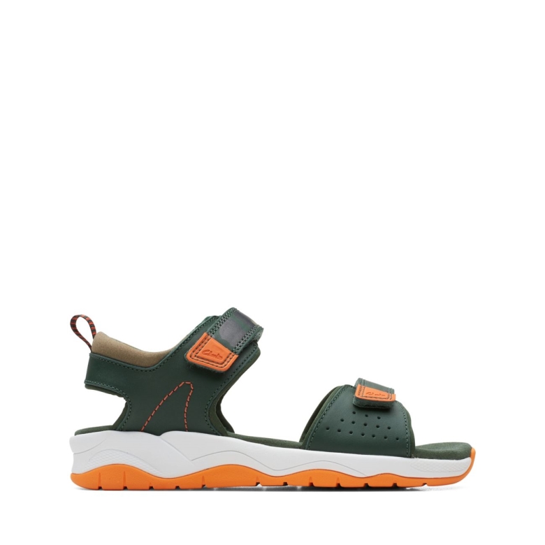 Khaki Kombi Clarks C Lowder Print ältere Khaki Kombi