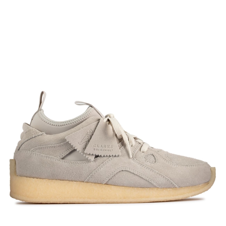 Hellgraues Wildleder Clarks Breacon Hellgraues Wildleder