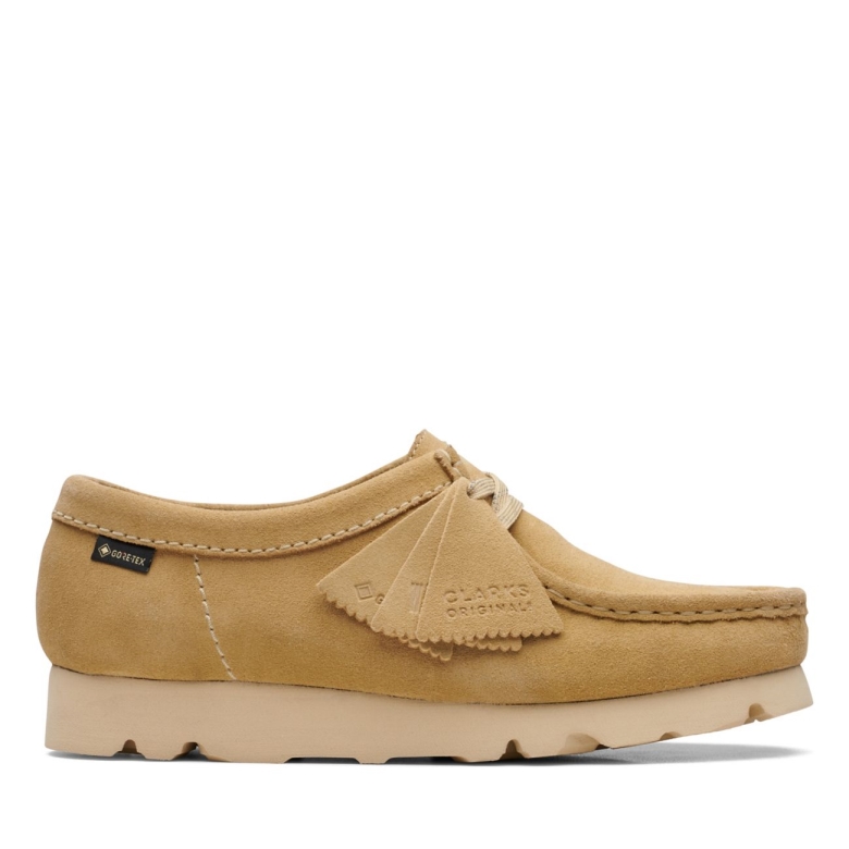 Ahorn Wildleder Clarks Wallabee Gtx Ahorn Wildleder