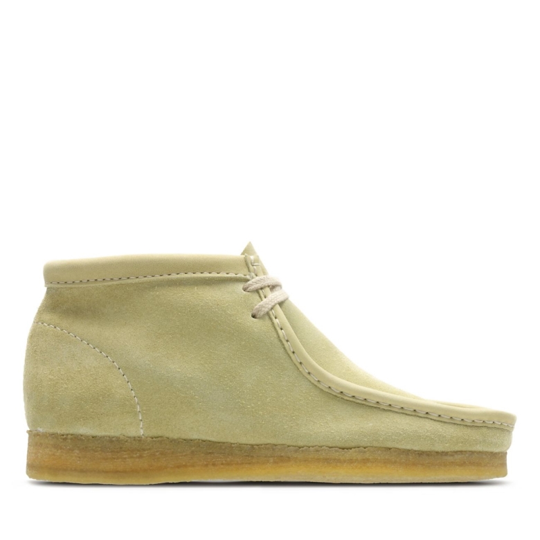 Ahorn Wildleder Wallabee Stiefel Ahorn Wildleder Clarks