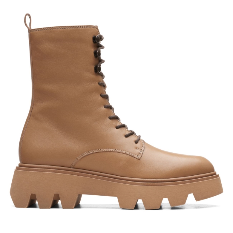 Motiv 20 Spitz Hellbraunes Leder Hellbraunes Leder Clarks