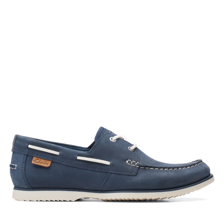 Noonan Spitze Navy Nubuk Clarks Navy Nubuk