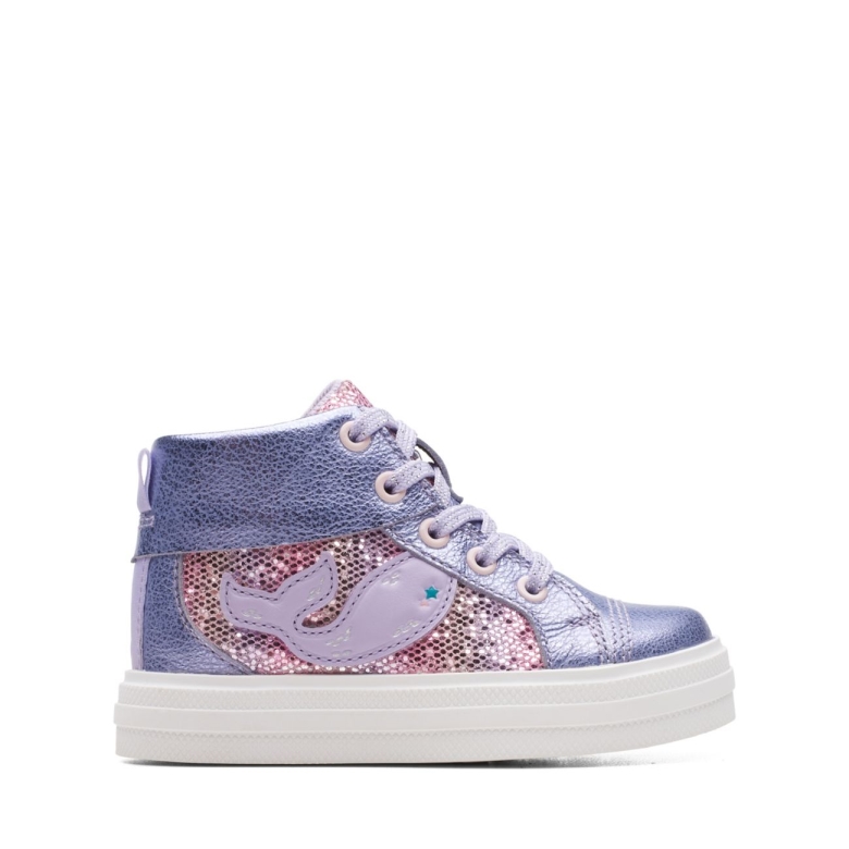 Nova City Kleinkind Lila Führer Clarks Lila Führer