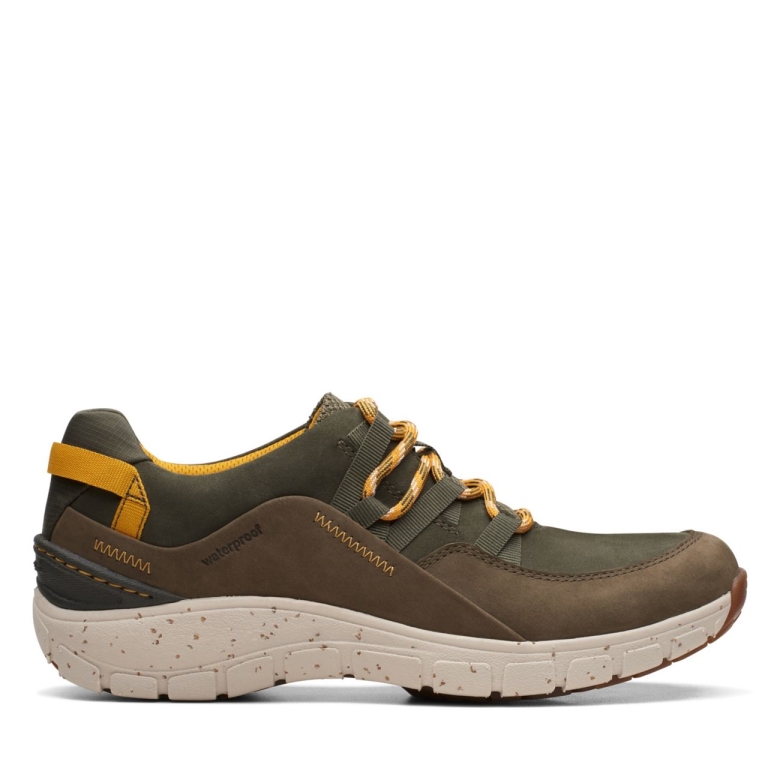 Olive-kombination Clarks Wave-reihe Ap Olive-kombination