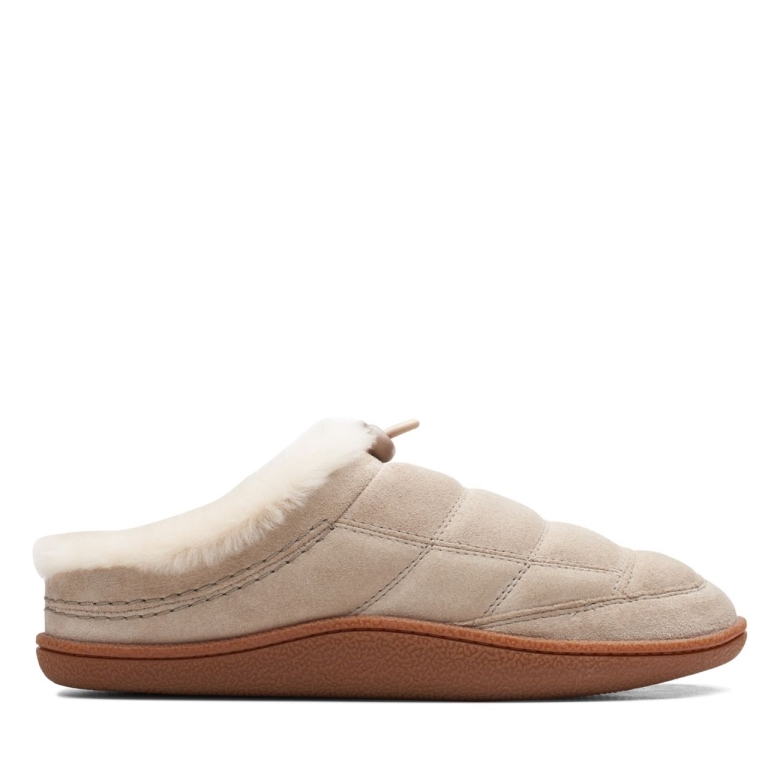 Pilton Mule Sand Wildleder Sand Wildleder Clarks