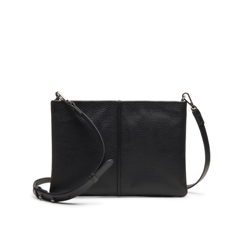 Roslyn Cross Schwarzes Leder Clarks Schwarzes Leder