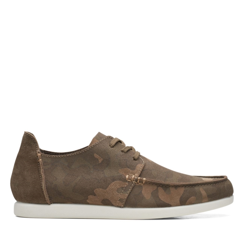 Shacre Lite Low Grüne Tarnung Clarks Grüne Tarnung