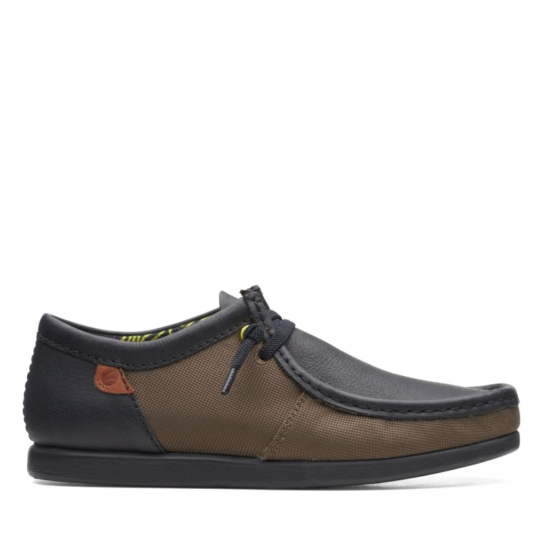 Shacre Lite Moc Olivenkombination Clarks Olivenkombination