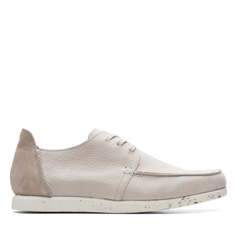 Stone Nubuk Shacre Lite Low Stone Nubuk Clarks