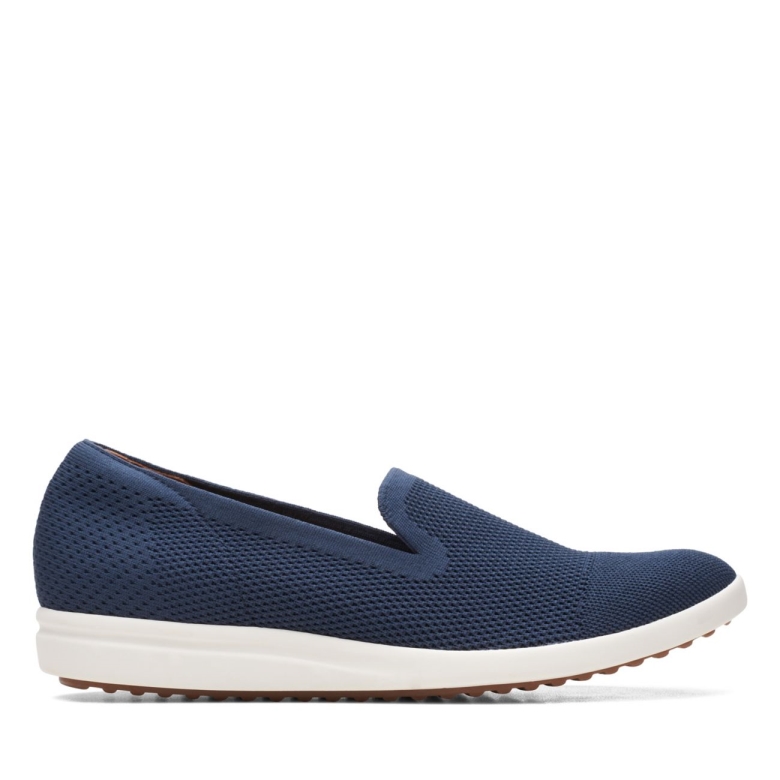 Tamzen Slip Marineblauer Strick Marineblauer Strick Clarks