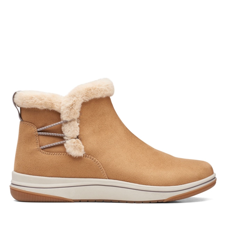 Hellbrauner Brise Pelz Hellbraune Clarks