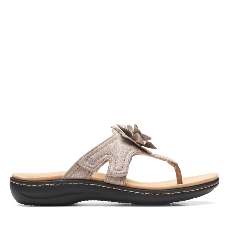 Taupe Metallic Laurieann Gema Taupe Metallic Clarks